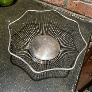 Raimond silver-plate antique bowl